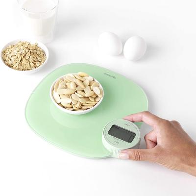 Balanza de cocina sin pilas Tasty jade