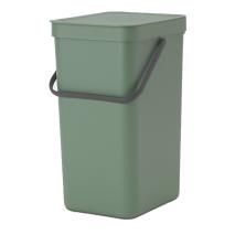 Cubo reciclaje Sort&Go verde