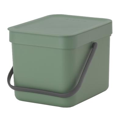 Cubo reciclaje Sort&Go verde