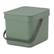 Cubo reciclaje Sort&Go verde