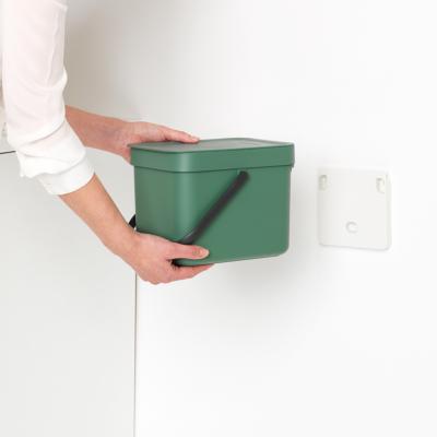 Cubo reciclaje Sort&Go verde