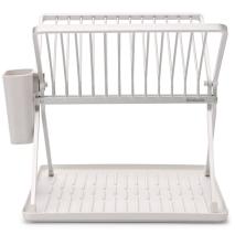 Escurreplatos plegable Sinkside gris claro