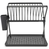 Escurreplatos plegable Sinkside gris