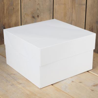 Caja para pasteles blanca