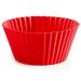 Moldes magdalena individuales silicona x12 rojo