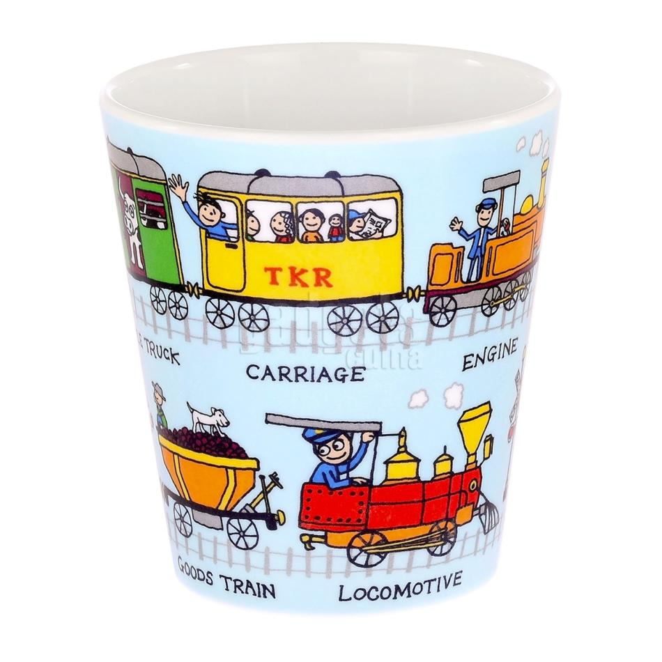 Vaso infantil Trenes