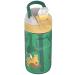 Botella de agua con pajita Lagoon 400 ml Safari