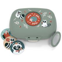 Fiambrera infantil Monbento Snack Mapache