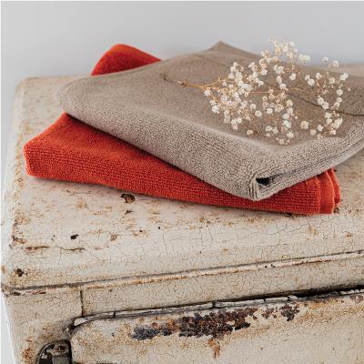 Toalla de cocina Curl 100% algod�n anilla tabaco