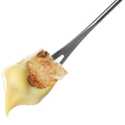Set Fondue hierro fundido Rosso base madera 1,2 L