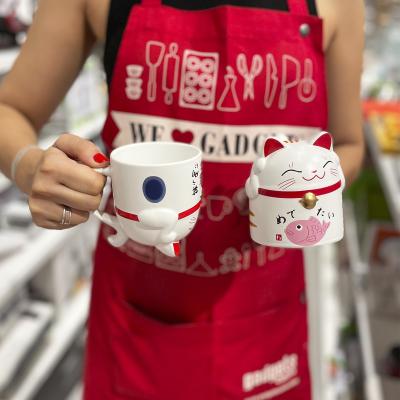 Taza reversible Gato Suerte japon�s
