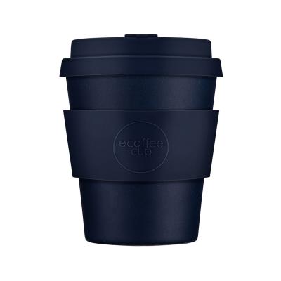 Taza con tapa Ecoffee PLA 240 ml Dark