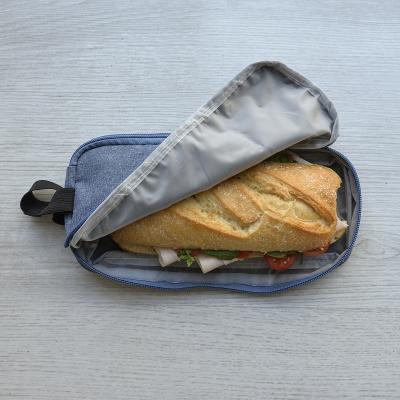 Bolsa bocadillo plegable Zipper & Roll