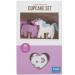 Papel cupcakes y toppers x24 Unicorn