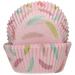 Papel cupcakes x48 Plumas