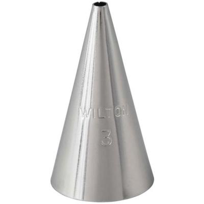 Boquilla redonda Wilton n�3
