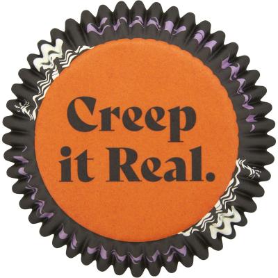 Papel cupcakes x75 Creep it real