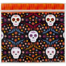 Bolsas para galletas y dulces x20 Da de Muertos