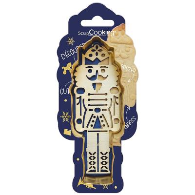 Cortador galletas y stencil Cascanueces