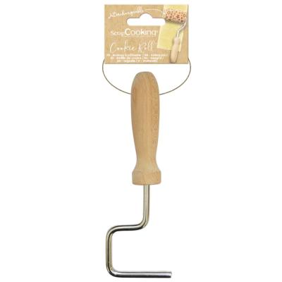 Mango para rodillo intercambiable madera grabado