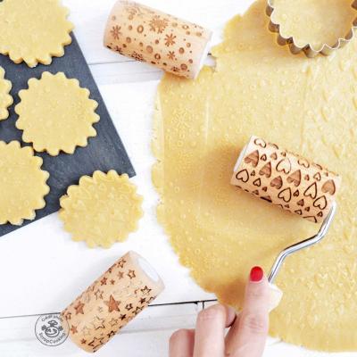 Mango para rodillo intercambiable madera grabado