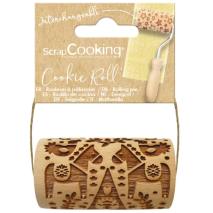 Corr� intercanviable de fusta gravat Xmas