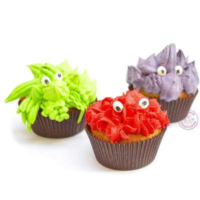 Set 63 decoraciones azcar Ojos