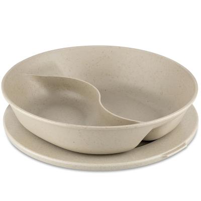 Plato con separador y tapa herm�tica Connect Koziol