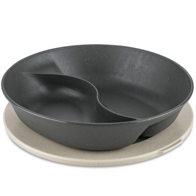 Plato con separador y tapa herm�tica Connect Koziol