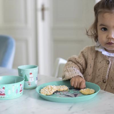 Set 3 piezas Pepa Pig Winter Wonderland