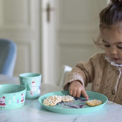 Set 3 piezas Pepa Pig Winter Wonderland