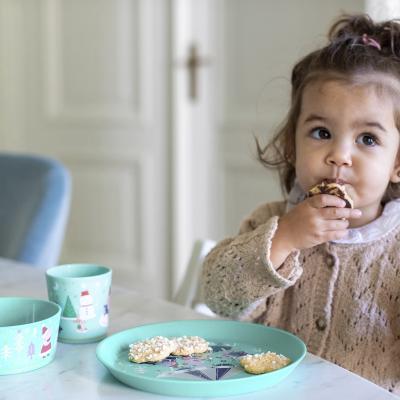 Set 3 piezas Pepa Pig Winter Wonderland