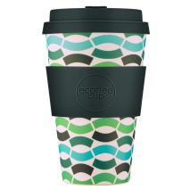 Taza con tapa Ecoffee PLA 400 ml Bloki