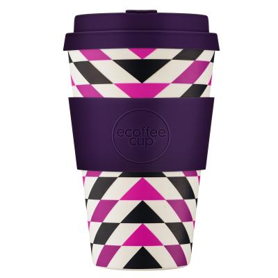 Taza con tapa Ecoffee PLA 400 ml Fancy