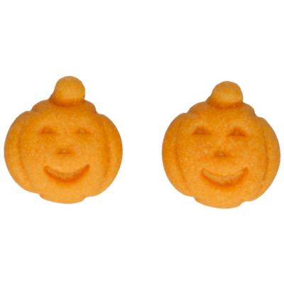 Set 12 decoraciones de fondant Calabaza