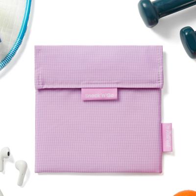Bolsa Porta snacks Snack'n Go Active malva