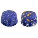 Papel cupcakes x36 Estrellas