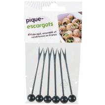 6 pinchos caracoles y marisco