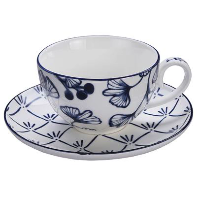 Set regalo caf� Flora Jap�nica 4 tz y 4 platos