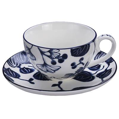 Set regalo caf� Flora Jap�nica 4 tz y 4 platos
