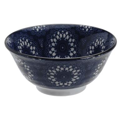 Bol japon�s Flower blue 15 cm