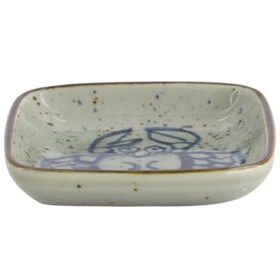 Cuenco japo soja Cangrejo azul 9 cm