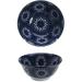 Set regalo 4 boles japo Blue designs 550 ml