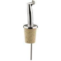 Tap�n vertedor aceite/vinagre inox/corcho