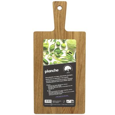 Tabla para servir madera roble 34x15 cm