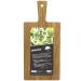 Tabla para servir madera roble 34x15 cm