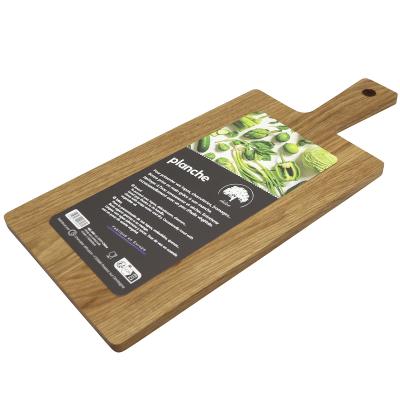 Tabla para servir madera roble 34x15 cm
