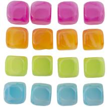 20 cubitos reutilizables Square