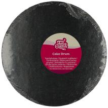 Base pastissos rodona 25 cm negre