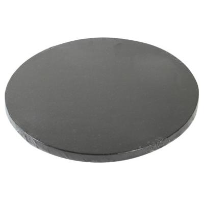 Base pasteles redonda 25 cm negra